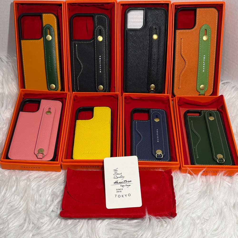 8 HANATORA Stylish Leather Phone Case with Card Slot